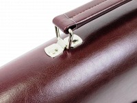 Женский портфель из эко кожи AMO SST09 бордовый