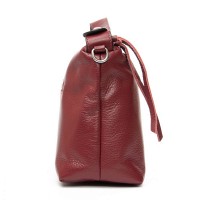 Женская кожаная сумка классическая ALEX RAI 91377 red