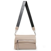 Женская кожаная сумка ALEX RAI 8159 l.beige
