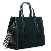 Женская замшевая сумка ALEX RAI 8800-1 green