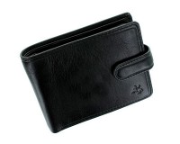 Мужское портмоне Visconti Tuscany TSC-48 BLK с защитой RFID