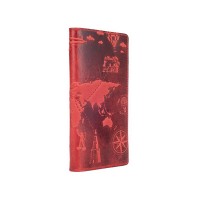 Кожаное портмоне Hi Art Let's Go Travel WP-05-S18-1440-T002