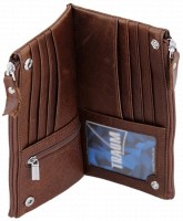 Женский темно-коричневый кошелек TRAUM 7111-51