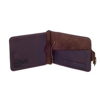 Зажим для купюр Hi Art «Buta Art» MC-01 Crystal Brown Silk