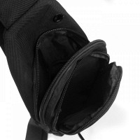 Мужская тканевая сумка-слинг Lanpad 82076 black
