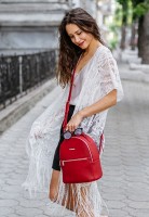 Женская сумка-рюкзак BlankNote «Kylie» рубин bn-bag-22-rubin