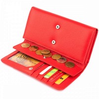 Женский кожаный кошелек ST Leather 19287 Красный