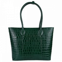 Женская кожаная сумка Ashwood C56 Green