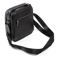 Мужская кожаная сумка через плечо BRETTON 5078-5 black