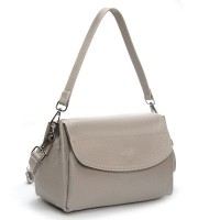 Женская кожаная сумка ALEX RAI 99129 beige