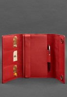 Кожаный блокнот  (софт-бук) BlankNote 5.1 красный BN-SB-5-1