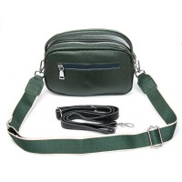 Женская замшевая сумка ALEX RAI 99126 green