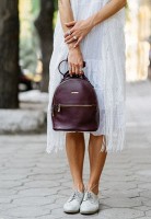 Женская сумка-рюкзак BlankNote «Kylie» марсала bn-bag-22-marsala