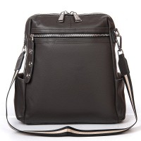 Женская кожаный рюкзак ALEX RAI 8781-9 grey