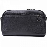 Молодежная женская кожаная сумка через плечо Vintage 22597 