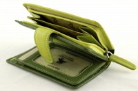 Женский кожаный кошелек Visconti Fiji rb51 lime m