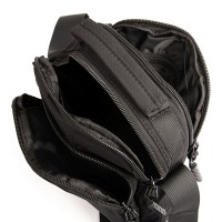 Сумка через плечо Lanpad A18043 black мал