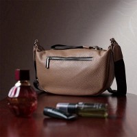 Молодежная женская кожаная сумка через плечо Vintage 22618 