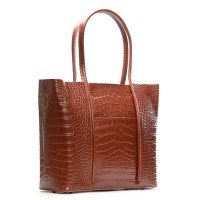 Женская кожаная сумка ALEX RAI 00109 camel