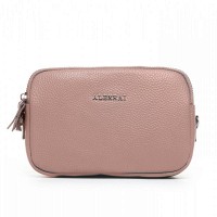 Женский молодежный кожаный клатч ALEX RAI 60061 pink