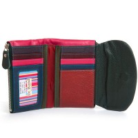 Женский кожаный кошелек Classik  DR. BOND WRS-239-1 green