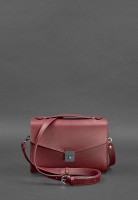 Женская кожаная сумка-кроссбоди Lola  BlankNote бордовая BN-BAG-35-VIN