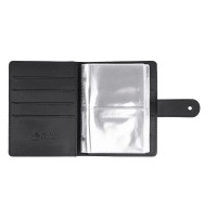 Кожаный картхолдер Hi Art «7 wonders of the world» CH-06 Shabby Night