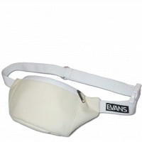 Бананка из кожзама Evans - WHITECREAM FL