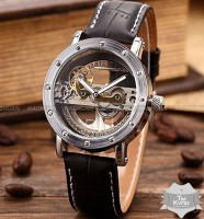 Мужские наручные часы скелетон Fuyate Air Silver (1103)