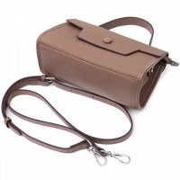 Молодежная женская кожаная сумка через плечо Vintage 22630 