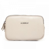 Молодежный клатч из кожи ALEX RAI BM 60061-HA-2 white