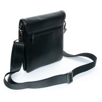 Мужская кожаная сумка через плечо BRETTON 5190-4 black