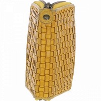 Женский кожаный кошелек Ashwood D80 Yellow