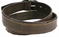 Женский кожаный ремень Farnese, Италия, коричневый SFA431