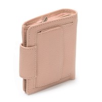 Женский кожаный кошелек Bright DR. BOND WS-415-1 pink