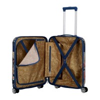 Чемодан Travelite Spotlight Flash Paisley Blue M Средний Ti831405-20