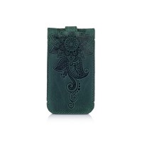 Ключница из кожи HiArt KH-03 Shabby Alga Mehendi Classic