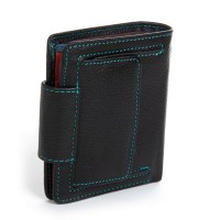 Женский кожаный кошелек Rainbow DR. BOND WRS-415-1 black