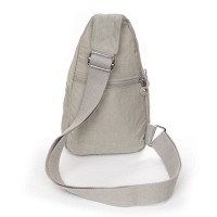 Женская тканевая сумка-слинг Jielshi AK-011 beige