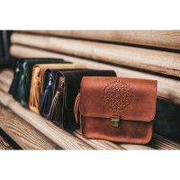 Бохо-сумка BlankNote "Лилу" графит