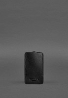 Кожаная ключница 1.0 черная Краст BN-KL-1-G