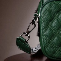 Молодежная женская кожаная сумка через плечо Vintage 22635 