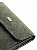 Мужское кожаное портмоне Classik DR. BOND M55 black