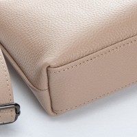 Женский молодежный кожаный клатч ALEX RAI 3092 beige