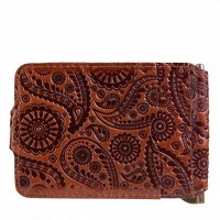 Зажим для купюр Hi Art «Buta Art» MC-01 Crystal Amber