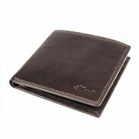 Английский мужской кожаный кошелек Ashwood 1211 VT Brown