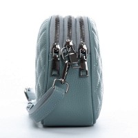 Женский молодежный кожаный клатч ALEX RAI 60065 blue