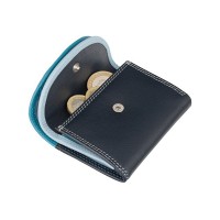 Кожаный женский кошелёк Visconti RB126 Zanzibar (Blue Multi)