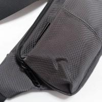 Мужская сумка на пояс Lanpad 35008 gray