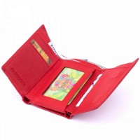 Женский кожаный кошелек ST Leather 19358 Красный